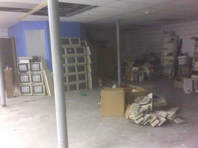 A slowly emptying basement
